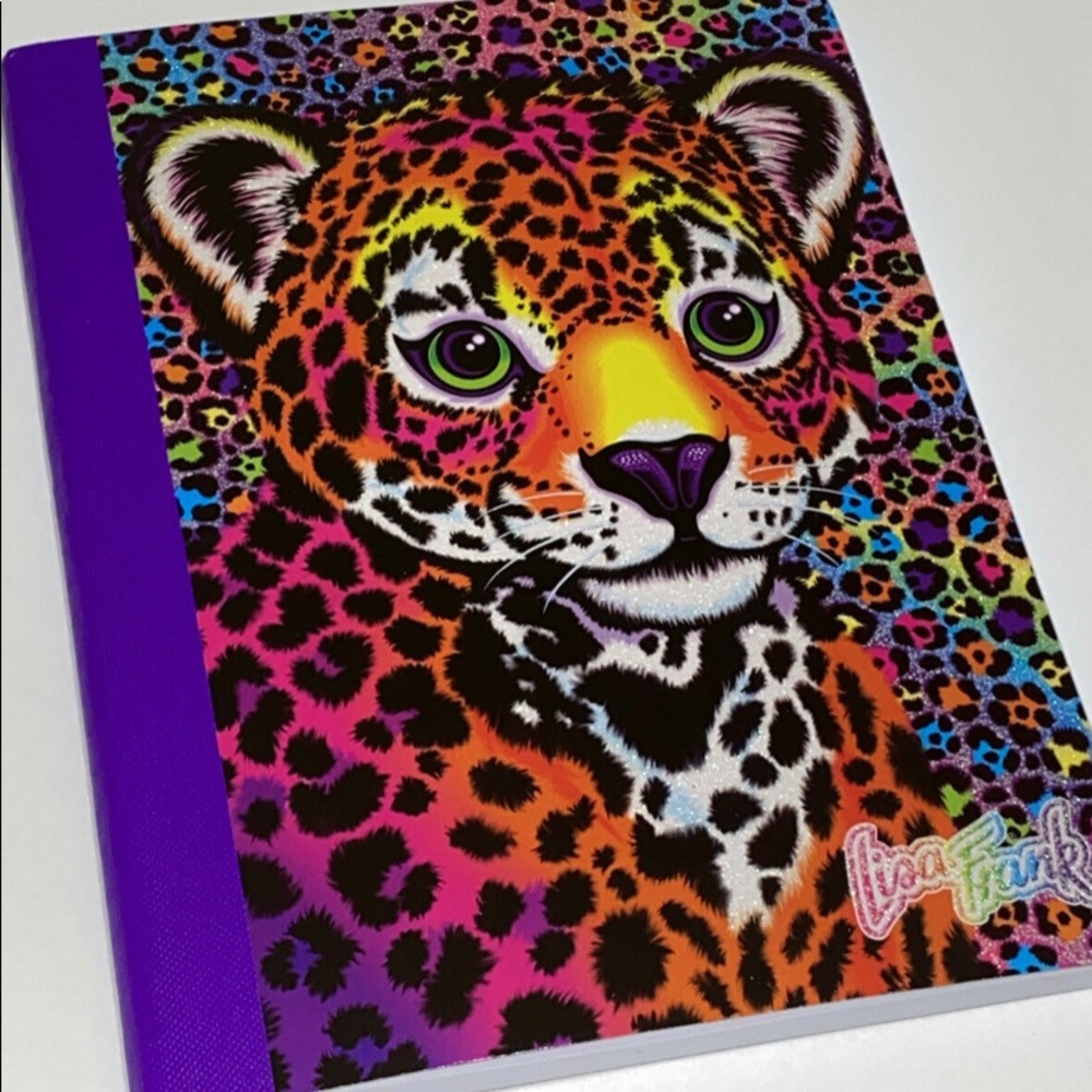 Lisa frank composition book notepad
